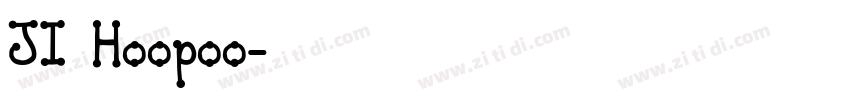 JI Hoopoo字体转换
